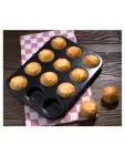Bakvorm - 12 muffins - H 3 x 35 x 27 CM - Koolstofstaal - Vogue - GD011 GD011 €16.69 Bakvormen