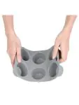 Bakvorm - Muffins - H 3.7 x 16.1 x 24.1 CM - Silicone - Vogue - DA520 DA520 €4.69 Bakvormen