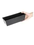 Broodvorm - Rood - H 7.8 x 25 x 10 CM - Koolstofstaal - Vogue - GD003 GD003 €13.19 Bakvormen