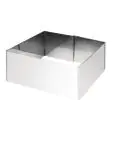 Moussering - H 3.5 x 8 x 8 CM - RVS - Vogue - CF166 CF166 €3.69 Vormen
