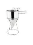 Trechter - Ø 13.5 x H 21 x 26 CM - RVS - Vogue - GG759 GG759 €33.22 Trechters