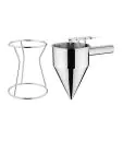 Trechter - Ø 13.5 x H 21 x 26 CM - RVS - Vogue - GG759 GG759 €33.22 Trechters