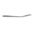 Spatel - Gegleufd - 7 x 29.5 CM - Silicone - Vogue - DA524 DA524 €5.99 Bak lepels / spatels