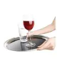 Dienblad - Ø 30.5 x H 1.9 CM - RVS - Olympia - DP207 DP207 €14.29 Bier dienbladen