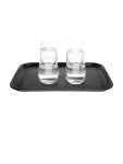 Dienblad - Zwart - H 2 x 40.5 x 30.5 CM - Polypropyleen - Olympia - GM238 GM238 €9.19 Buffetdienbladen