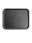 Dienblad - Zwart - H 2.5 x 45.8 x 35.6 CM - Polypropyleen - Olympia - GM239 GM239 €13.59 Buffetdienbladen