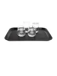 Dienblad - Zwart - H 2.5 x 45.8 x 35.6 CM - Polypropyleen - Olympia - GM239 GM239 €13.59 Buffetdienbladen