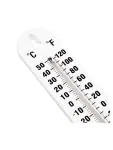 Muurthermometer - Analoog - H 27 x 6 x 1.5 CM - Kunststof - Hygiplas - J228 J228 €3.99 Thermometer