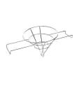 Oliefilterhouder - 25 x 25 CM - Ijzer - Vogue - CN956 CN956 €8.19 Frituur accessoires