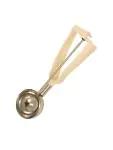 Portioneerlepel - Maat 10 - Ivoor - Ø 6.8 CM - RVS - Bonzer - GD584 GD584 €23.39 IJsportioneerlepels