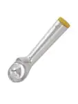 Ijslepel - 8.5 CL - Geel - 4.8 CM - Aluminium - Vogue - GJ540 GJ540 €9.99 IJsportioneerlepels