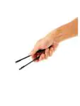 Ijsblokjestang - Zwart - H 4.9 x 2.1 x 16 CM - Olympia - DR627 DR627 €3.79 IJsblokjesbak/tang