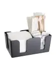 Bar Caddy - Zwart - H 10.5 x 24 x 15 CM - Kunststof - Olympia - F980 F980 €7.39 Tafelaccessoires