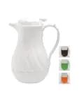 Thermoskan - 2 Liter - Wit - Ø 18.2 x H 28.4 x 21.9 CM - Kunststof - Olympia - GL971 GL971 €31.50 Isoleerkan