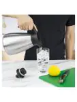 Thermoskan - 1 Liter - Ø 13.4 x H 23 CM - RVS - Olympia - GD298 GD298 €23.39 Isoleerkan