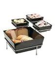 Kom - 1.5 Liter - Zwart - H 9.5 x 19 x 19 CM - Melamine - APS - GF097 GF097 €19.95 Kommen