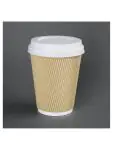 Deksel koffiebeker - 0.26 Liter - 50 stuks - Ø 8 x H 1.6 CM - Kunststof - Fiesta - CE263 CE263 €3.49 Overige