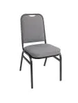 Stapelstoel - 4 stuks - Grijs - H 89.5 x 45 x 54 CM - Staal - Bolero - DA602 DA602 €291.99 Stoffen stoelen
