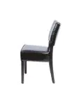 Horeca stoel - 2 stuks - Bruin - H 85.8 x 42.6 x 45 CM - Pu Leer/Berkenhout - Bolero - GF957 GF957 €328.99 Lederen stoelen