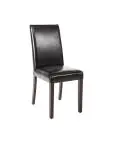 Horeca stoel - 2 stuks - Zwart - H 94 x 40.5 x 50 CM - Pu Leer/Berkenhout - Bolero - GF954 GF954 €254.99 Lederen stoelen