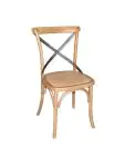 Horeca stoel - 2 stuks - Naturel - H 88 x 46 x 54 CM - Hout/Metalen - Bolero - GG656 GG656 €231.00 Houten stoelen