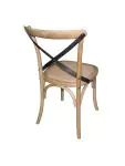 Horeca stoel - 2 stuks - Naturel - H 88 x 46 x 54 CM - Hout/Metalen - Bolero - GG656 GG656 €231.00 Houten stoelen