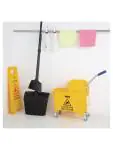 Emmer - 20 Liter - Geel - H 48 x 28 x 35 CM - Jantex - F951 F951 €41.32 Schoonmaakwagen