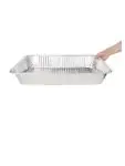Serveerschaal - 5 stuks - H 7.8 x 32 x 53 CM - Aluminium - Fiesta - CP512 CP512 €10.69 Gastronorm bakken