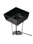 Kom - 5 Liter - Zwart - Ø 30 x H 19.5 CM - Melamine - APS - GK849 GK849 €23.56 Kommen