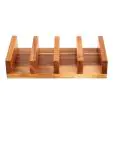 Tacohouder - Beige - H 5.5 x 27.9 x 15 CM - Acaciahout - Olympia - CK970 CK970 €15.27 Presentatie