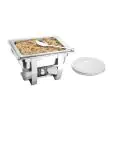 Chafing dish set - 1/2 GN - 3.7 Liter - Zilver - H 30 x 36.5 x 30 CM - RVS - Olympia - CN607 CN607 €51.13 Chafing dish