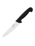 Koksmes - Zwart - H 3.3 x 3.5 x 29.5 CM - RVS - Hygiplas - C554 C554 €6.99 Keukenmessen