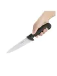 Koksmes - Zwart - H 3.3 x 3.5 x 29.5 CM - RVS - Hygiplas - C554 C554 €6.99 Keukenmessen