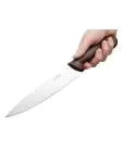Koksmes - Bruin - H 4.8 x 3.5 x 34.5 CM - RVS - Hygiplas - C842 C842 €6.99 Keukenmessen