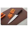 Koksmes - Bruin - H 4.8 x 3.5 x 34.5 CM - RVS - Hygiplas - C842 C842 €6.99 Keukenmessen
