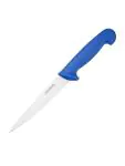 Fileermes - Blauw - H 2.5 x 3.5 x 30 CM - RVS - Hygiplas - C853 C853 €4.99 Keukenmessen