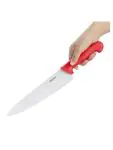 Koksmes - Rood - H 5 x 3.5 x 38.5 CM - RVS - Hygiplas - C886 C886 €10.39 Keukenmessen