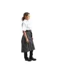 Sloof - Unisex - Zwart/Wit - 76 x 92 CM - Polyester/Katoen - Whites Chefs Clothing - A938 A938 €10.59 Schorten en sloven
