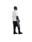 Waterdicht schort - Unisex - One Size - Blauw/Wit - 71.1 x 101.6 CM - Nylon - Whites Chefs Clothing - A580 A580 €9.99 Schorten en sloven