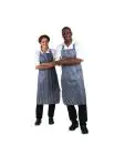 Waterdicht schort - Unisex - One Size - Blauw/Wit - 71.1 x 101.6 CM - Nylon - Whites Chefs Clothing - A580 A580 €9.99 Schorten en sloven