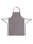 Halterschort - Verstelbaar - Unisex - One Size - Grijs - 61 x 86 CM - Polyester/Katoen - Chef Works - B192 B192 €27.75 Schorten en sloven