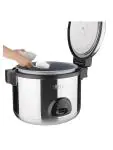 Rijstkoker - 9 Liter - H 41.5 x 48 x 56 CM - 2850 W - 230 V - RVS - Buffalo - CK698 CK698 €243.00 Rijstkokers