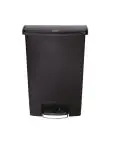 Pedaalemmer - 90 Liter - Zwart - H 82.6 x 57 x 35.3 CM - Polyethyleenhars - Rubbermaid - GL040 GL040 €224.47 Afvalbakken