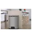 Pedaalemmer - 90 Liter - H 80.85 x 41.25 x 69 CM - RVS - Rubbermaid - GE939 GE939 €353.16 Afvalbakken
