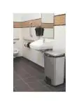 Pedaalemmer - 90 Liter - H 80.85 x 41.25 x 69 CM - RVS - Rubbermaid - GE939 GE939 €353.16 Afvalbakken