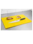 Snijplank - LDPE - Geel - H 1 x 45 x 30 CM - Lagedichtheidpolyethyleen - Hygiplas - HC861 HC861 €8.99 Snijbladen / planken