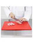 Snijplank - LDPE - Rood - H 2 x 60 x 45 CM - Lagedichtheidpolyethyleen - Hygiplas - HC878 HC878 €27.20 Snijbladen / planken
