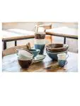 Schaal - 42.5 CL - 6 stuks - Blauw - Ø 16.5 CM - Porselein - Olympia - GP464 GP464 €66.00 Schalen