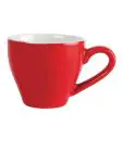 Espressokop - 10 CL - 12 stuks - Rood - H 6 x 9.4 CM - Steengoed - Olympia - GK070 GK070 €35.57 Kopjes & mokken