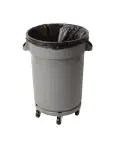 Wielbasis afvalcontainer - Grijs - Jantex - L645 L645 €58.99 Overige